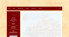 Desktop Screenshot of hotelsausalito.com